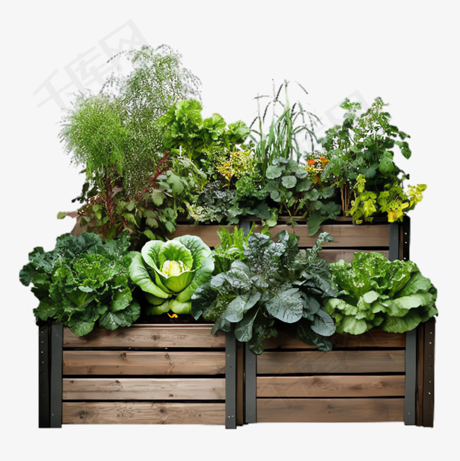 菜园蔬菜元素立体免抠图案
