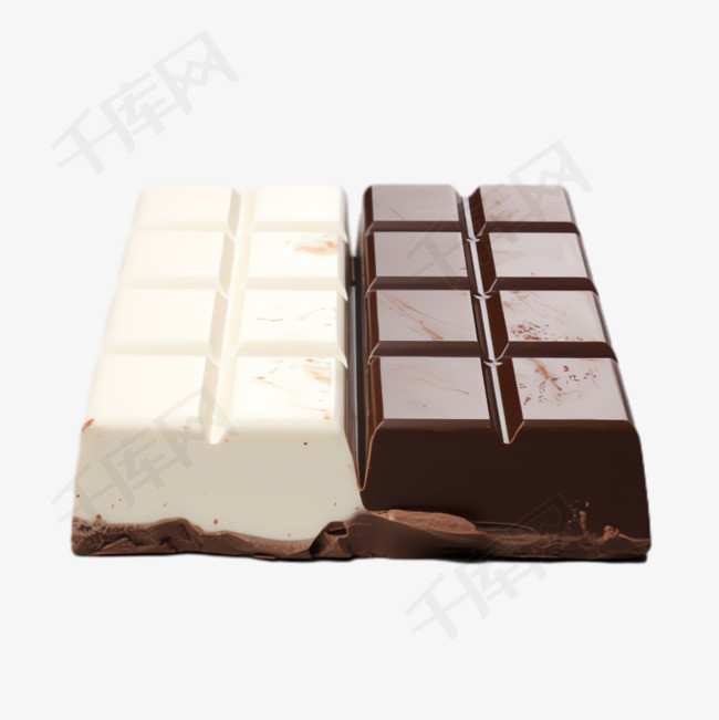 巧克力甜品元素立体免抠图案