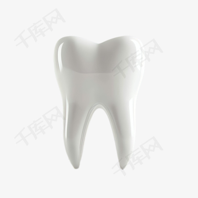 牙齿模型元素立体免抠图案