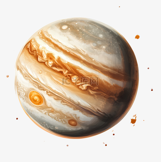 木星行星插图