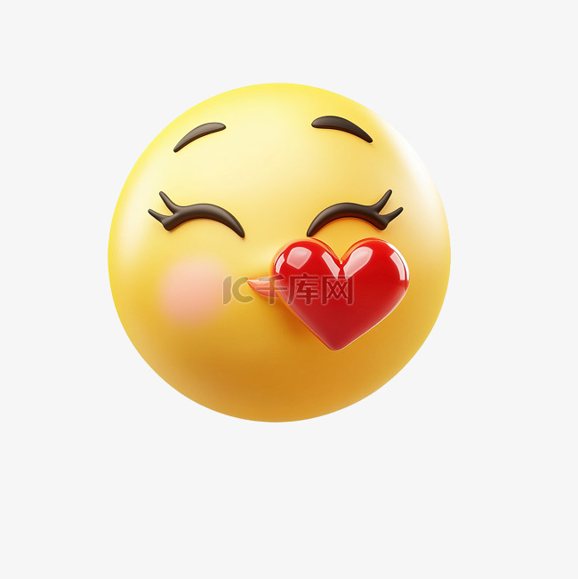 面部飞吻表情符号
