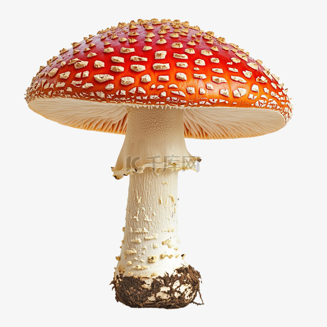 贴纸迷幻蘑菇毒蝇伞