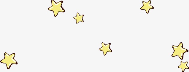 卡通手绘星星