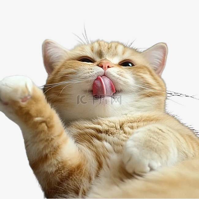 橘猫可爱头像素材图片免费下载-千库网