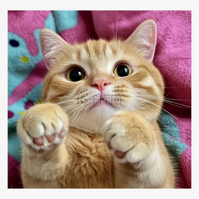 可爱橘猫头像素材图片免费下载-千库网