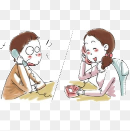 【打电话卡通素材】免费下载_打电话卡通图片大全_千库网png