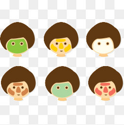 【卡通美容素材】免费下载_卡通美容图片大全