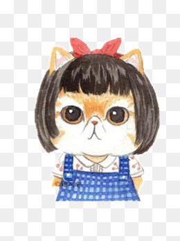 手绘卡通情人节插画人物 png免抠图