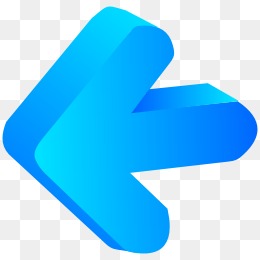 蓝色的箭头左3 d-arrow-icons