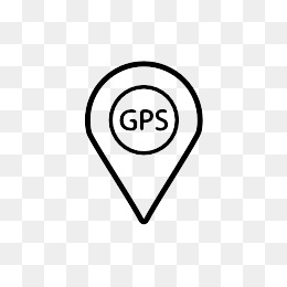 全球定位系统(gps)电话图标