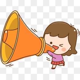 喇叭的卡通-设计元素_免费png图片素材库588ku.com,0-default-0-40