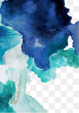水彩生机绿色晕染效果背景图片免费下载_海报banner/psd_千库网(图片