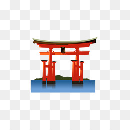 鸟居素材图片免费下载_高清装饰图案png_千库网(图片编号3469448)
