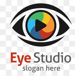 创意眼睛logo图片