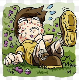 【卡通皮肤过敏素材】免费下载_卡通皮肤过敏