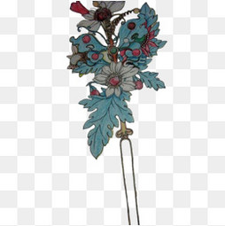 【步摇手绘素材】免费下载_步摇手绘图片大全