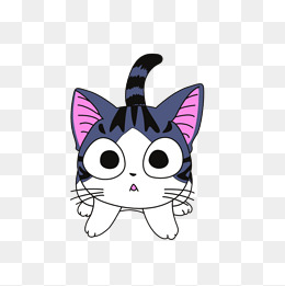 【躺着卡通猫素材】免费下载_躺着卡通猫图片