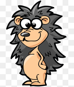 狮子超萌卡通手绘q版动物免抠下 title=