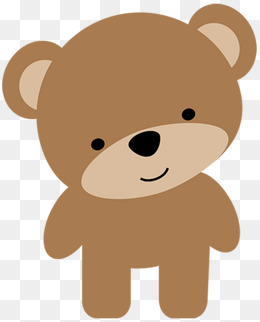 手绘可爱的小熊免抠图