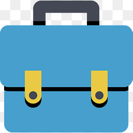 公文包正面png下载