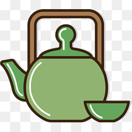 绿色闪耀茶具茶壶