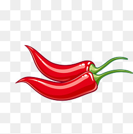 红色小辣椒png下载