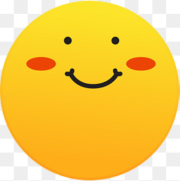 黄色卡通叼花小黄人