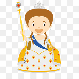 卡通王后png下载