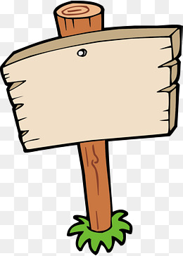 挂起的绳绑提示牌插画