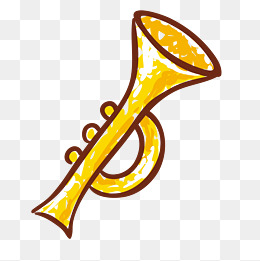 手绘卡通乐器吉他