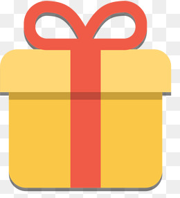 礼物盒矢量卡通图标