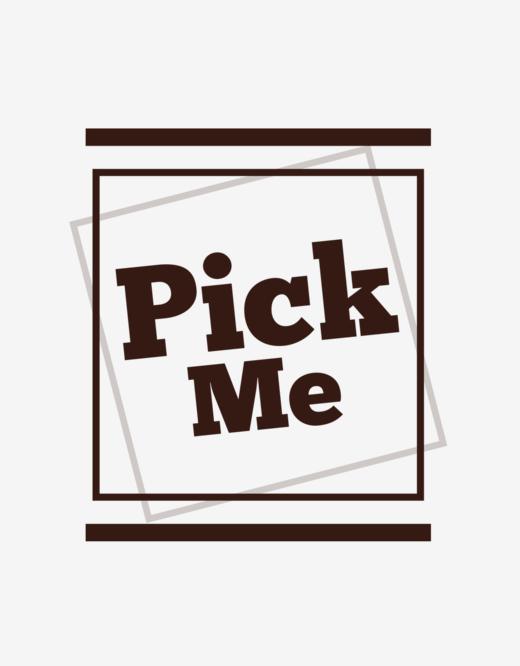 pick me 英文可爱风格