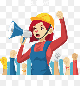 号召女孩维护权利