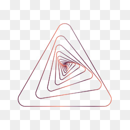 手绘三角形不规则形状装饰图案