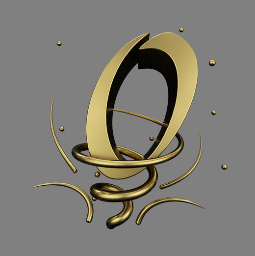 黑金螺旋立体炫酷倒计时数字0字体下载_艺术字图片素材下载-字魂网