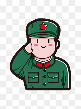 原创矢量ai卡通军人士兵人物元素素材