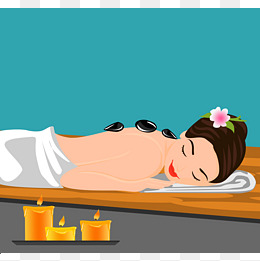 卡通泰国按摩香薰