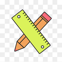 卡通文具彩色尺子