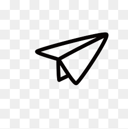 卡通纸飞机png下载