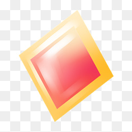 菱形宝石卡通插画