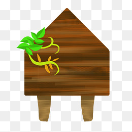 创意小房子卡通插画