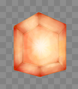 菱形宝石卡通插画