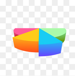 商务矢量数据分析立体进阶饼图