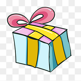 精美礼物盒子插画
