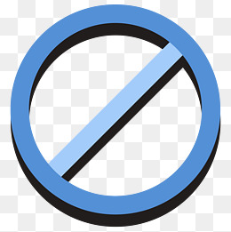 请勿打扰的圆形标志图标