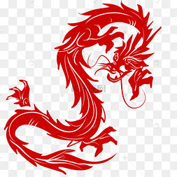 飞龙红色花纹