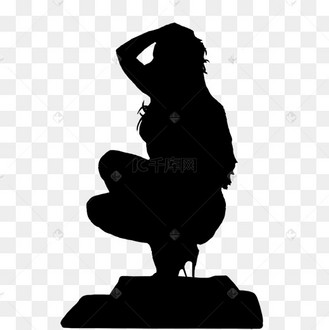 侧面人像剪影图片_侧面人像剪影设计图片素材大全-千库网