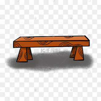 手绘卡通板凳下载