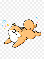 卡通柴犬图片 卡通柴犬图片素材免费下载 千库网