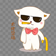 小猫大佬登场表情包